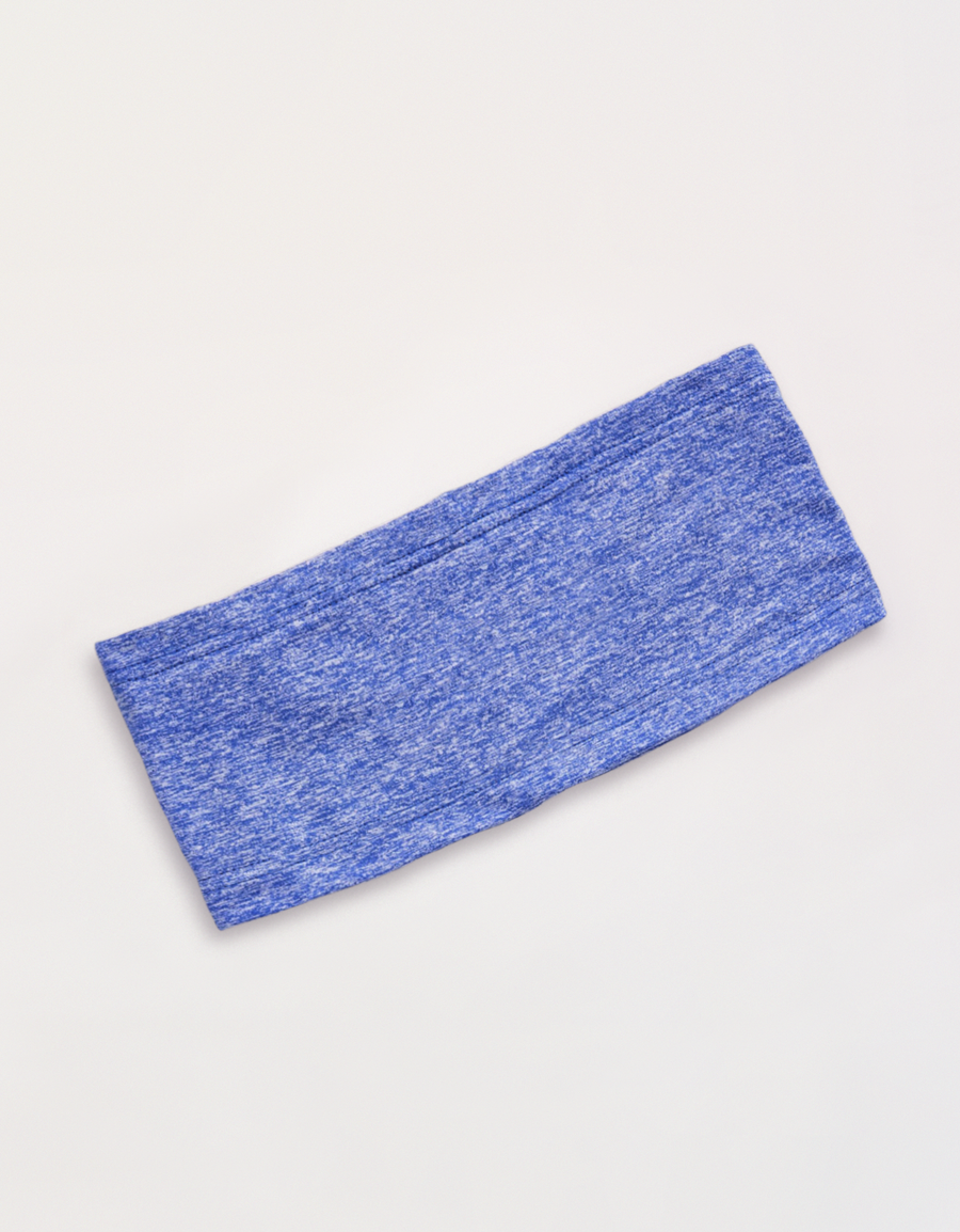 single indigo polyester and lycra softstretch waistband with sensory friendly seams