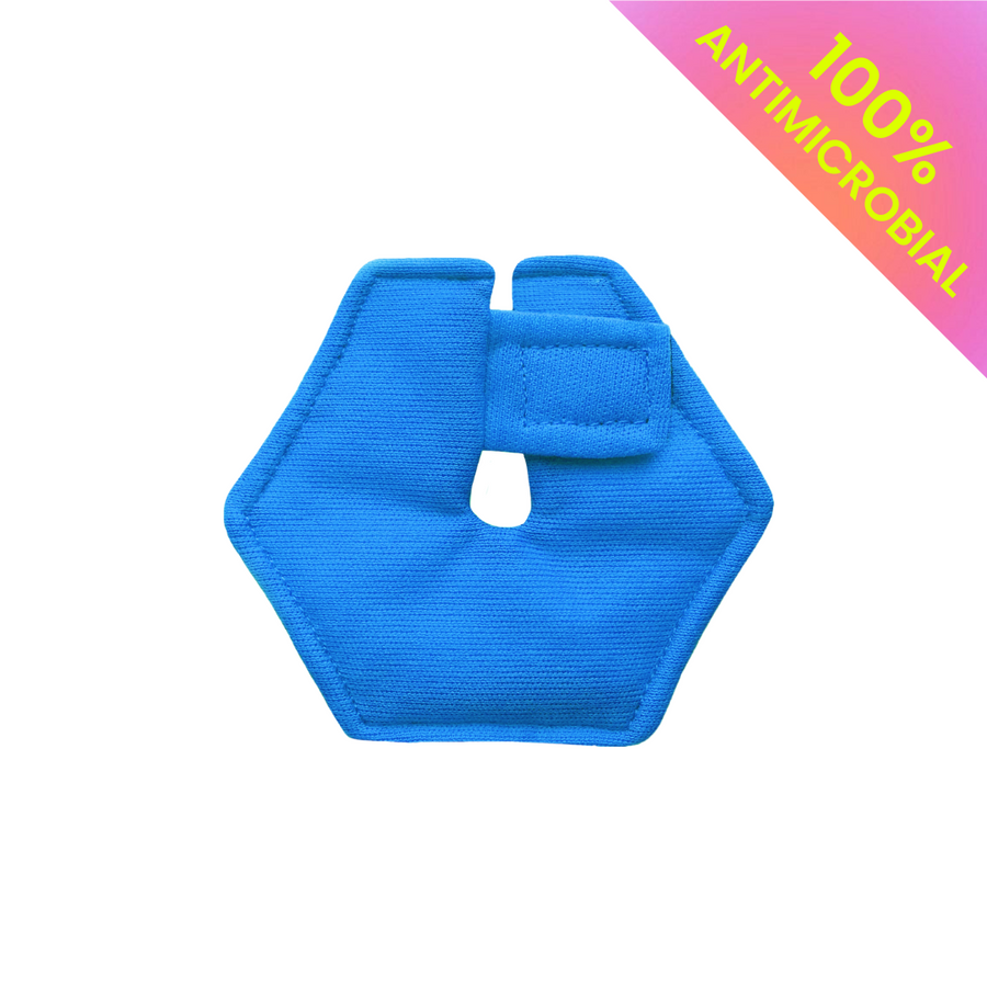 Antimicrobial G-tube Pads (Blue)