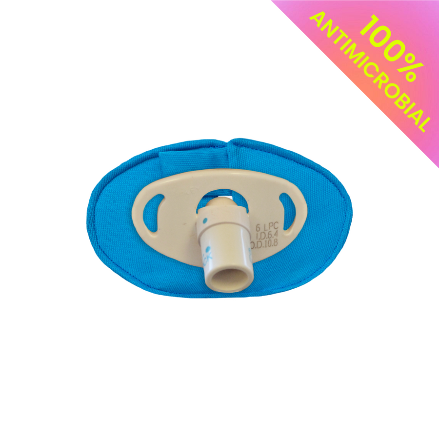 Antimicrobial Trach Pad (Blue)