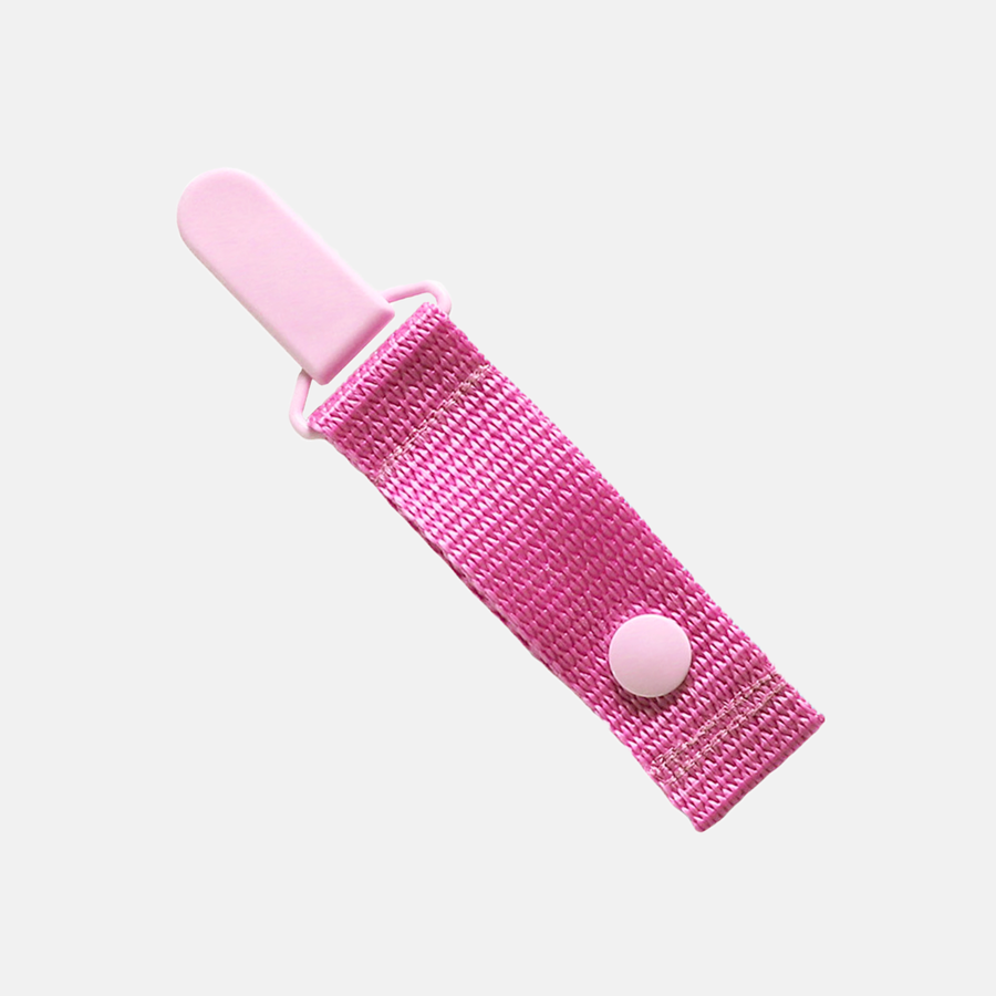Tubie + Catheter Clips (Baby Pink)