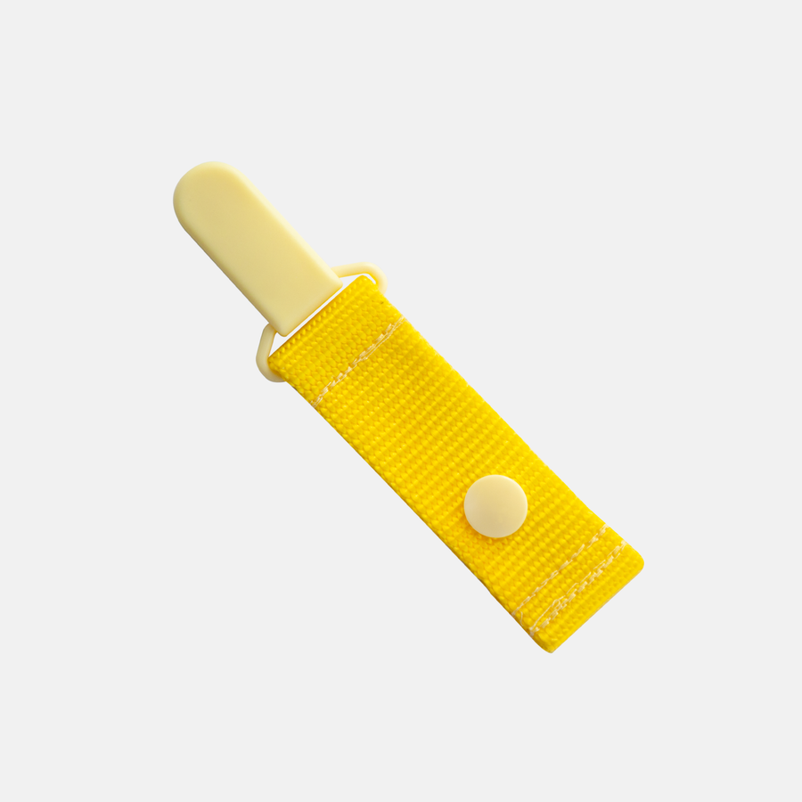 Tubie + Catheter Clips (Yellow)