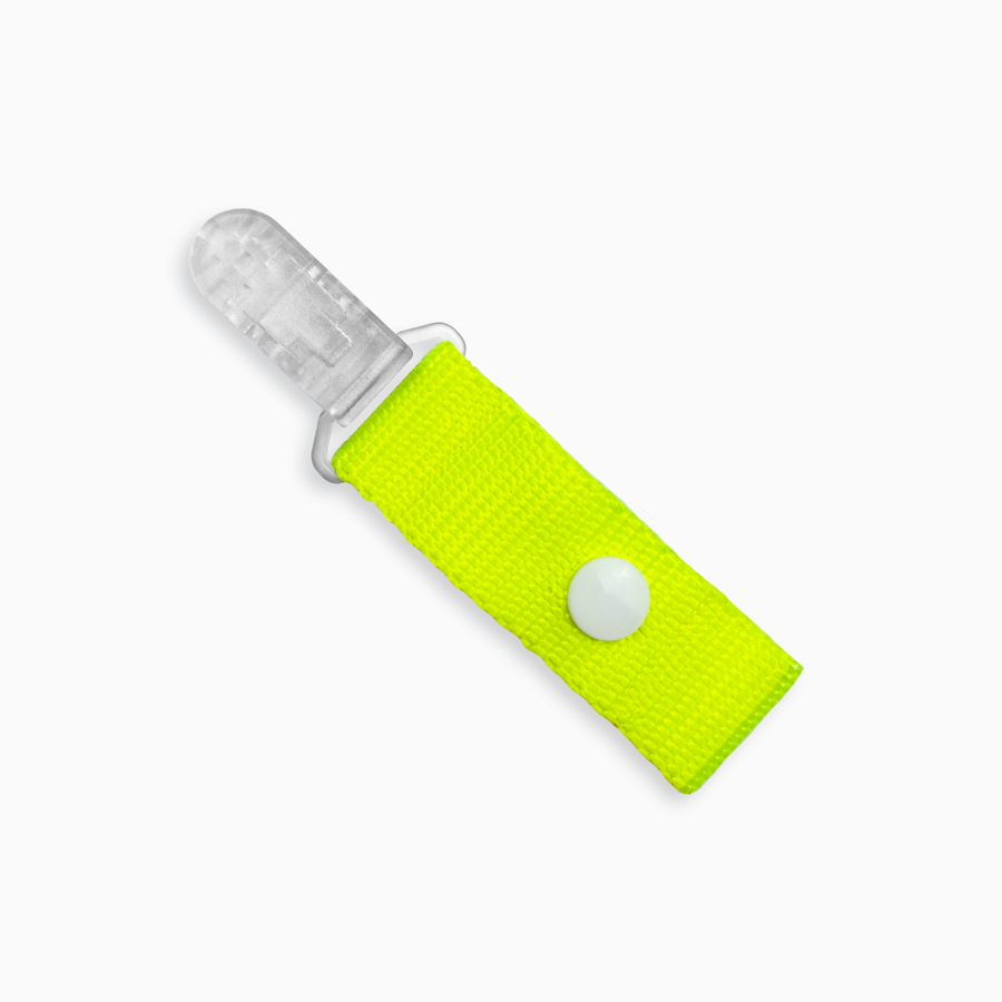 Tubie + Catheter Clips (Neon Yellow)