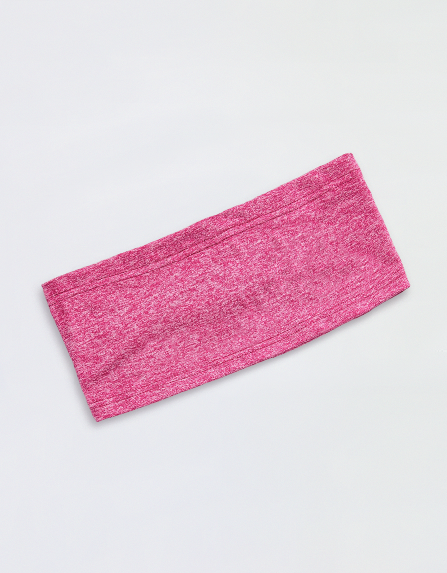 single pink polyester and lycra softstretch waistband with sensory friendly seams